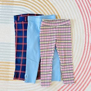 3 pair of Janie and Jack pants